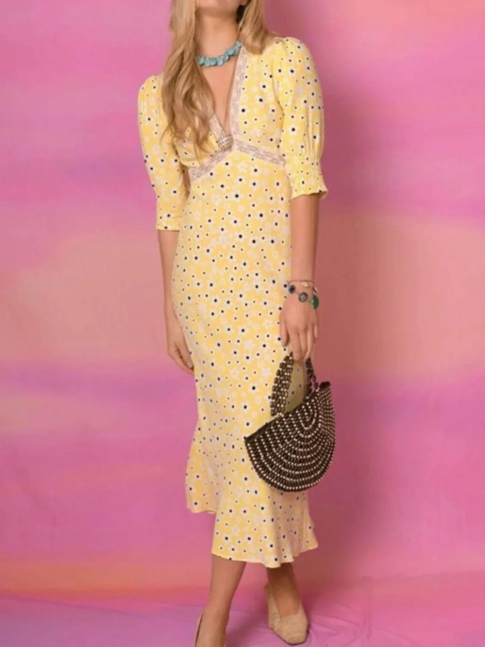 RIXO Jemima Dress